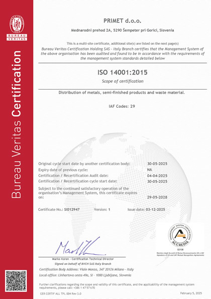 ISO 14001:2015