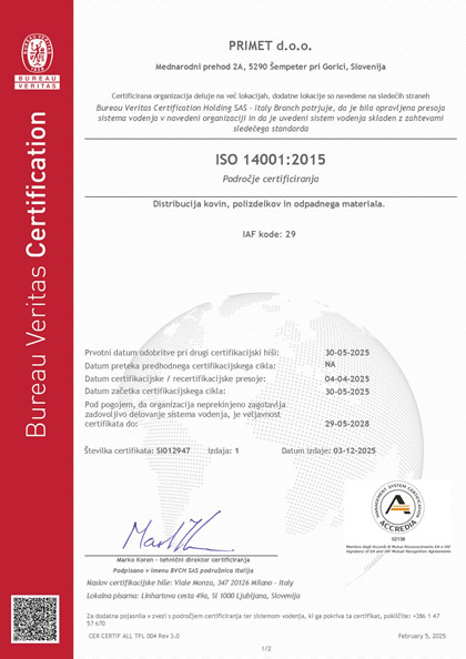 ISO 14001:2015