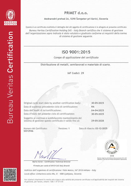 ISO 90001:2015