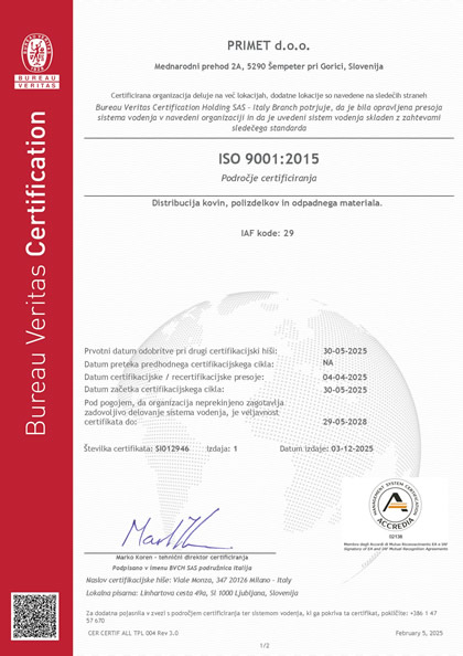 ISO 90001:2015